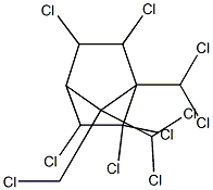 2,2,3-exo,5-endo,6-exo,8,9,9,10,10-Decachlorobornane 5 μg/mL in iso-Octane CERTAN Struktur