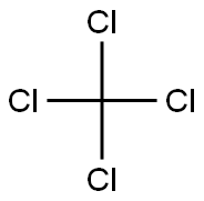 Carbon tetrachloride 100 μg/mL in Methanol Struktur