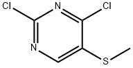 2,4-dichloro-5-MethylsulfanylpyriMidine Struktur