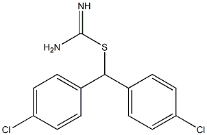 bis(4-chlorophenyl)Methyl carbaMiMidothioate Struktur