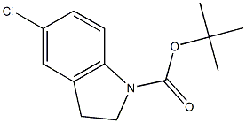 1-Boc-5-Chloroindoline Struktur