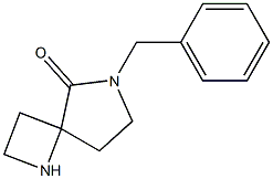 6-benzyl-1,6-diazaspiro[3.4]octan-5-one Struktur