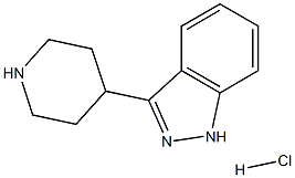 3-(Piperidin-4-yl)-1H-indazole hydrochloride Struktur