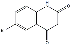 6-BroMoquinoline-2,4(1H,3H)-dione Struktur