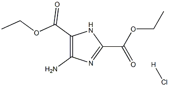 diethyl 4-aMino-1H-iMidazole-2,5-dicarboxylate hydrochloride Struktur