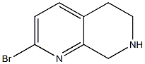 2-BroMo-5,6,7,8-tetrahydro-[1,7]naphthyridine Struktur