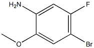 2-AMino-4-fluoro-5-broMoanisole Struktur