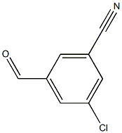 3-CYANO-5-CHLOROBENZALDEHYDE Struktur