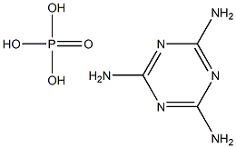 MelaMine phosphate Struktur