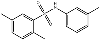 2,5-dimethyl-N-(3-methylphenyl)benzenesulfonamide Struktur