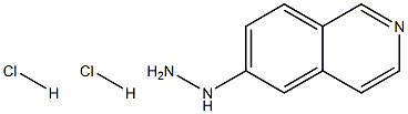 1-(isoquinolin-6-yl)hydrazinedihydrochloride Struktur