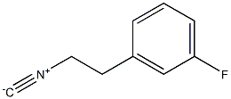 1-fluoro-3-(2-isocyanoethyl)benzene Struktur