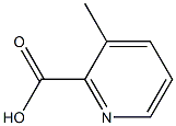 3-Methyl-2-picolinic acid Struktur