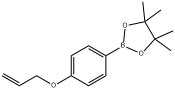 4,4,5,5-Tetramethyl-2-[4-(prop-2-en-1-yloxy)phenyl]-1,3,2-dioxaborolane Struktur