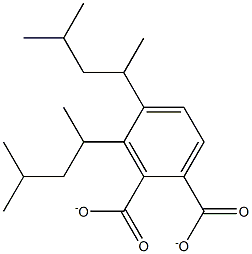 Bis(4-methyl-2-pentyl)phthalate Solution Struktur