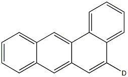 Benzo(a)anthracene-d12 Solution Struktur