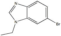 6-broMo-1-ethyl-1H-benzo[d]iMidazole Struktur