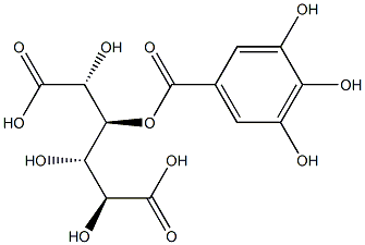 3-O-GalloylMucic acid Struktur