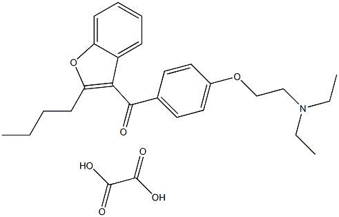 (2-Butylbenzofuran-3-yl)[4-[2-(diethylaMino) ethoxy]-
phenyl]Methanone Oxalate Struktur