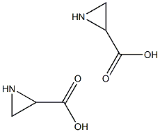 D-2-aziridinecarboxylic acid D-2-aziridinecarboxylic acid Struktur