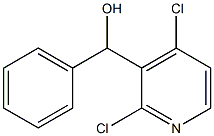 (2,4-dichloropyridin-3-yl)(phenyl)Methanol Struktur