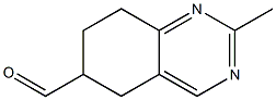 2-Methyl-5,6,7,8-tetrahydro-quinazoline-6-carbaldehyde Struktur