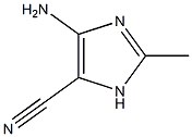 5-AMino-2-Methyl-3H-iMidazole-4-carbonitrile Struktur