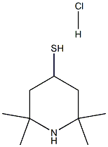 2,2,6,6-TetraMethyl-4-piperidinethiol Hydrochloride Struktur