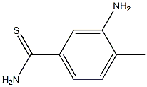 3-AMino-4-MethylthiobenzaMide, 97% Struktur