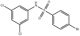 4-BroMo-N-(3,5-dichlorophenyl)benzenesulfonaMide, 97% Struktur