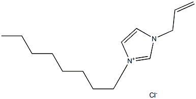 1-Allyl-3-octyliMidazoliuM chloride Struktur