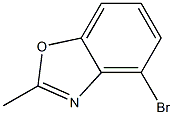 4-BroMo-2-Methyl-benzooxazole Struktur