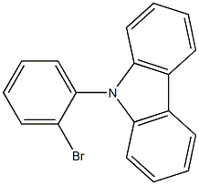 9-(2-broMophenyl)-9H-carbazole Struktur