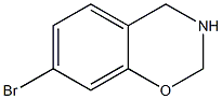 7-broMo-3,4-dihydro-2H-benzo[e][1,3]oxazine Struktur