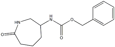 benzyl (7-oxoazepan-3-yl)carbaMate Struktur