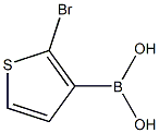 2-Bromothiophene-3-boronic acid Struktur