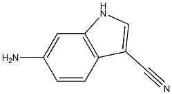 6-AMino-1H- indole-3-carbonitrile Struktur