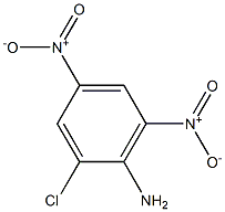 2-Chloro-4,6-dinitroaniline Solution Struktur