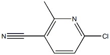 2-Chloro-5-cyano-6-Methylpyridine Struktur