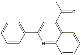 1-(2-phenylquinolin-4-yl)ethanone Struktur