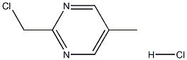 2-(ChloroMethyl)-5-MethylpyriMidine hydrochloride Struktur