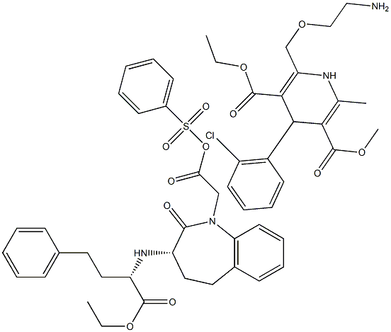 aMlodipine+benazepril Struktur