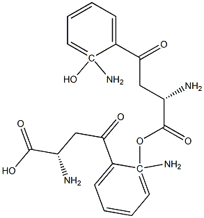 DL-2-Hydroxykynurenine DL-2-Hydroxykynurenine Struktur