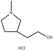 2-(1-Methylpyrrolidin-3-yl)ethanol Struktur