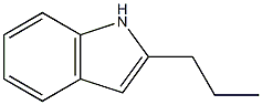 2-Propyl-1H-indole Struktur