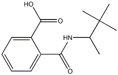 2-{[(1,2,2-triMethylpropyl)aMino]carbonyl}benzoic acid Struktur