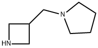 1-(azetidin-3-ylMethyl)pyrrolidine Struktur