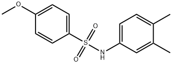 N-(3,4-DiMethylphenyl)-4-MethoxybenzenesulfonaMide, 97% Struktur