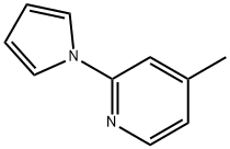 4-Methyl-2-(1-pyrrolyl)pyridine, 98% Struktur