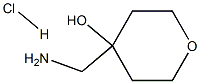 4-AMinoMethyl-tetrahydro-pyran-4-ol hydrochloride Struktur